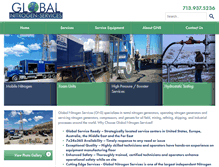 Tablet Screenshot of globalnitrogenservices.com